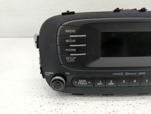 2014-2016 Kia Soul Radio AM FM Cd Player Receiver Replacement P/N:96180-D5100WK 96170-B2090CA Fits 2014 2015 2016 OEM Used Auto Parts