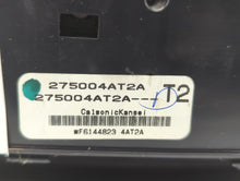 2015-2017 Nissan Sentra Climate Control Module Temperature AC/Heater Replacement P/N:275004AF2B 275004AT2A Fits 2015 2016 2017 OEM Used Auto Parts