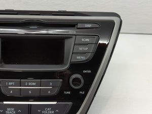 2014-2016 Hyundai Elantra Radio AM FM Cd Player Receiver Replacement P/N:96180-3X175GU 96170-3X156GU Fits 2014 2015 2016 OEM Used Auto Parts