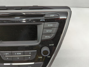 2014-2015 Hyundai Elantra Radio AM FM Cd Player Receiver Replacement P/N:961703X156GU 96180-3X165GU Fits 2014 2015 OEM Used Auto Parts