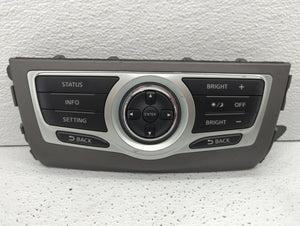 2011-2014 Nissan Murano Radio Control Panel