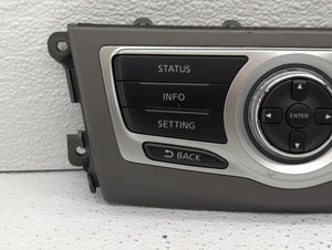 2011-2014 Nissan Murano Radio Control Panel