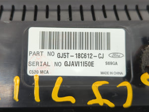 2017 Ford Escape Climate Control Module Temperature AC/Heater Replacement P/N:GJ5T-18C612-EA GJ5T-18C612-FA Fits OEM Used Auto Parts