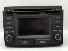 2013-2014 Hyundai Sonata Radio AM FM Cd Player Receiver Replacement P/N:96180-3Q8504X 96180-3Q8004X Fits 2013 2014 OEM Used Auto Parts