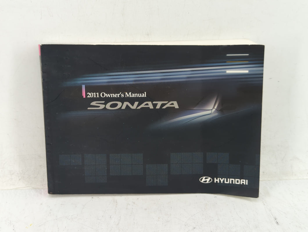 2011 Hyundai Sonata Owners Manual Book Guide OEM Used Auto Parts