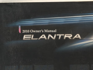 2010 Hyundai Elantra Owners Manual Book Guide OEM Used Auto Parts