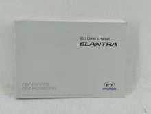 2013 Hyundai Elantra Owners Manual Book Guide OEM Used Auto Parts