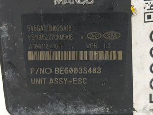 2017-2018 Hyundai Santa Fe ABS Pump Control Module Replacement P/N:58920-B8AC0 Fits 2017 2018 OEM Used Auto Parts