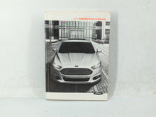 2014 Ford Fusion Owners Manual Book Guide OEM Used Auto Parts