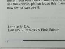 2004 Cadillac Deville Owners Manual Book Guide OEM Used Auto Parts