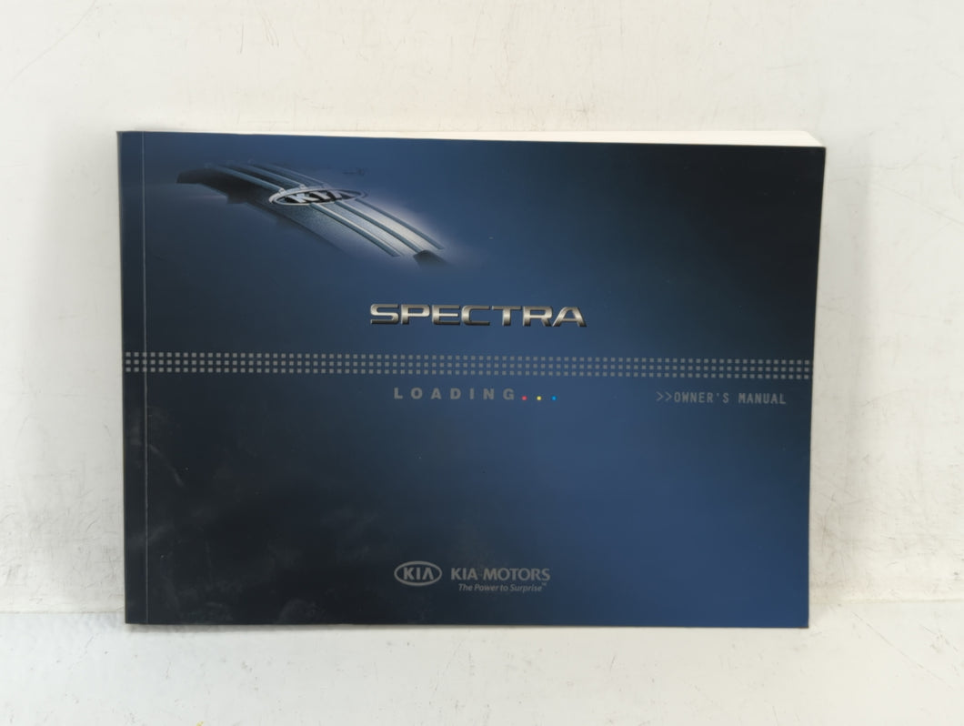 2009 Kia Spectra Owners Manual Book Guide OEM Used Auto Parts