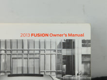 2013 Ford Fusion Owners Manual Book Guide OEM Used Auto Parts