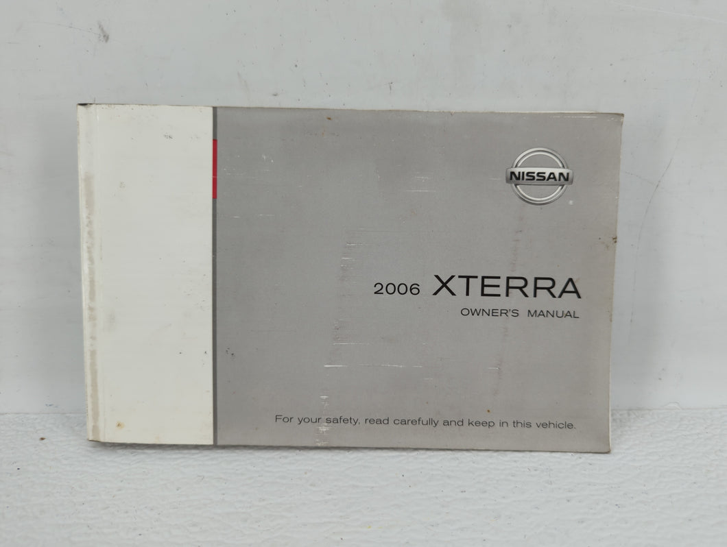 2006 Nissan Xterra Owners Manual Book Guide OEM Used Auto Parts