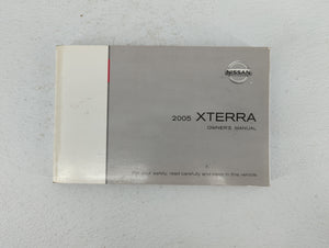 2005 Nissan Xterra Owners Manual Book Guide OEM Used Auto Parts