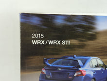 2015 Subaru Brz Owners Manual Book Guide OEM Used Auto Parts