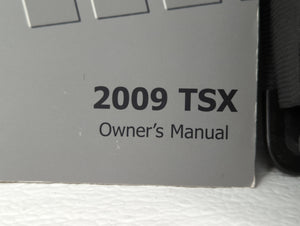 2009 Acura Tsx Owners Manual Book Guide OEM Used Auto Parts