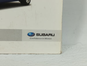 2013 Subaru Impreza Owners Manual Book Guide OEM Used Auto Parts