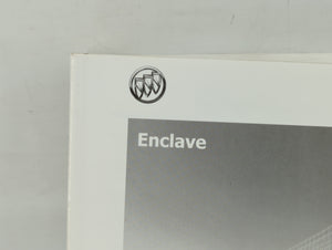 2013 Buick Enclave Owners Manual Book Guide OEM Used Auto Parts - Oemusedautoparts1.com