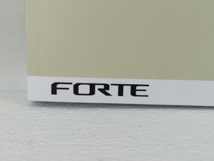 2021 Kia Forte Owners Manual Book Guide OEM Used Auto Parts