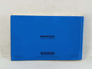 2004 Honda Accord Owners Manual Book Guide OEM Used Auto Parts