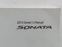 2013 Hyundai Sonata Owners Manual Book Guide OEM Used Auto Parts