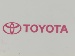 2008 Toyota Camry Owners Manual Book Guide OEM Used Auto Parts