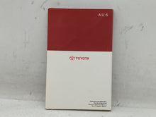 2008 Toyota Camry Owners Manual Book Guide OEM Used Auto Parts