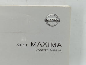 2011 Nissan Maxima Owners Manual Book Guide OEM Used Auto Parts