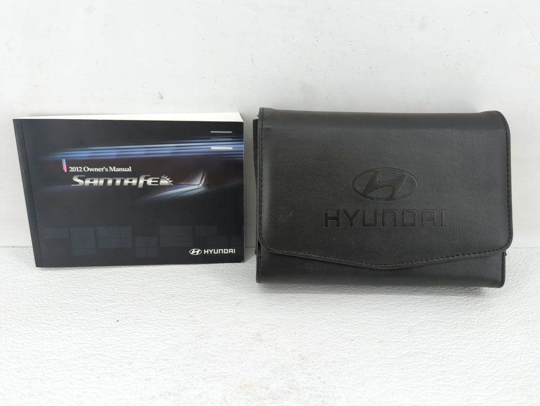 2012 Hyundai Santa Fe Owners Manual Book Guide OEM Used Auto Parts