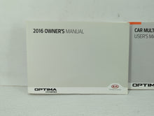 2016 Kia Optima Owners Manual Book Guide OEM Used Auto Parts