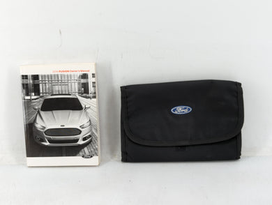 2016 Ford Fusion Owners Manual Book Guide OEM Used Auto Parts - Oemusedautoparts1.com