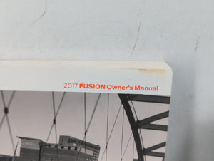 2017 Ford Fusion Owners Manual Book Guide OEM Used Auto Parts