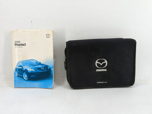 2009 Mazda 3 Owners Manual Book Guide OEM Used Auto Parts