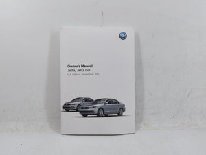 2017 Volkswagen Jetta Owners Manual Book Guide OEM Used Auto Parts