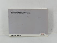 2016 Kia Optima Owners Manual Book Guide OEM Used Auto Parts