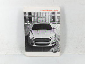 2013 Ford Fusion Owners Manual Book Guide OEM Used Auto Parts