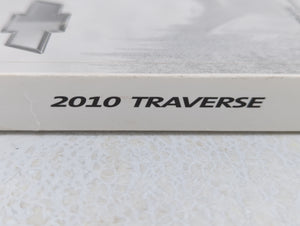 2010 Chevrolet Traverse Owners Manual Book Guide OEM Used Auto Parts