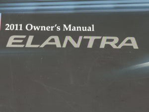 2011 Hyundai Elantra Owners Manual Book Guide OEM Used Auto Parts