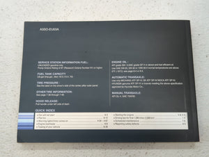 2011 Hyundai Sonata Owners Manual Book Guide OEM Used Auto Parts