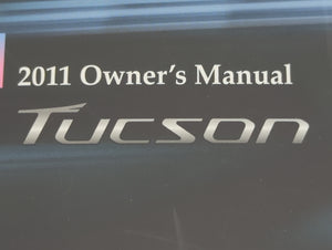 2011 Hyundai Tucson Owners Manual Book Guide OEM Used Auto Parts