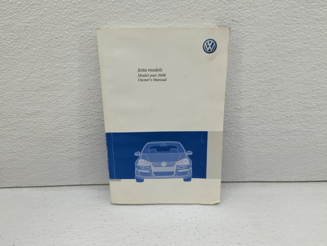 2008 Volkswagen Jetta Owners Manual Book Guide OEM Used Auto Parts