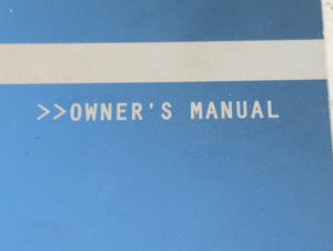 2012 Kia Forte Owners Manual Book Guide OEM Used Auto Parts