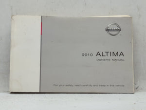 2010 Nissan Altima Owners Manual Book Guide OEM Used Auto Parts