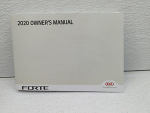 2020 Kia Forte Owners Manual Book Guide OEM Used Auto Parts