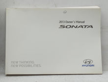 2013 Hyundai Sonata Owners Manual Book Guide OEM Used Auto Parts