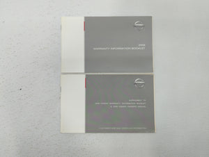 2009 Nissan Maxima Owners Manual Book Guide OEM Used Auto Parts