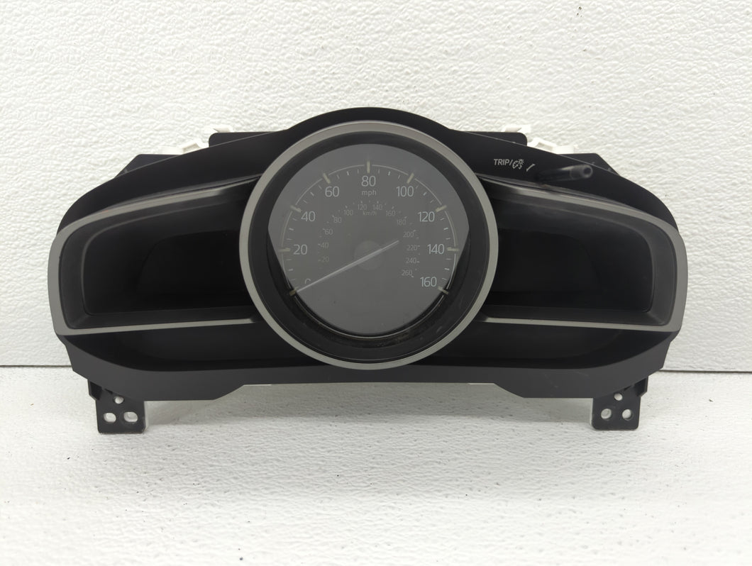 2017-2018 Mazda 3 Instrument Cluster Speedometer Gauges P/N:59 BEEJA KF370 Fits 2017 2018 OEM Used Auto Parts