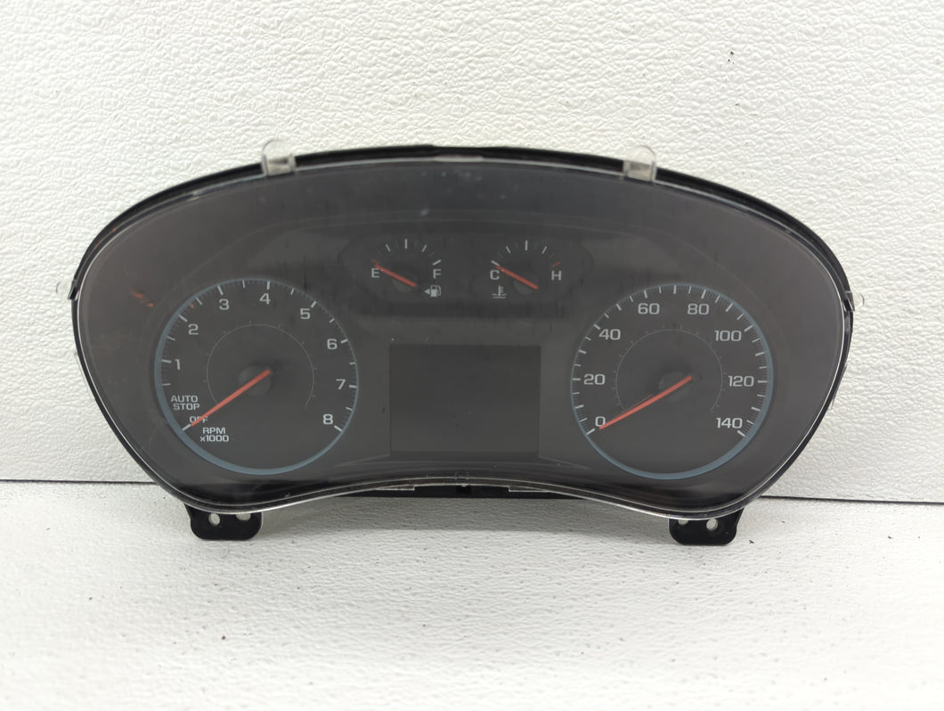 2018 Chevrolet Equinox Instrument Cluster Speedometer Gauges P/N:84404402 84424074 Fits OEM Used Auto Parts