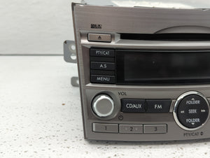 2010-2012 Subaru Legacy Radio AM FM Cd Player Receiver Replacement P/N:86201AJ65A 86201AJ64A Fits 2010 2011 2012 OEM Used Auto Parts