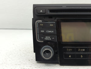 2011 Hyundai Sonata Radio AM FM Cd Player Receiver Replacement P/N:96190-3Q000 96180-3Q001 Fits OEM Used Auto Parts